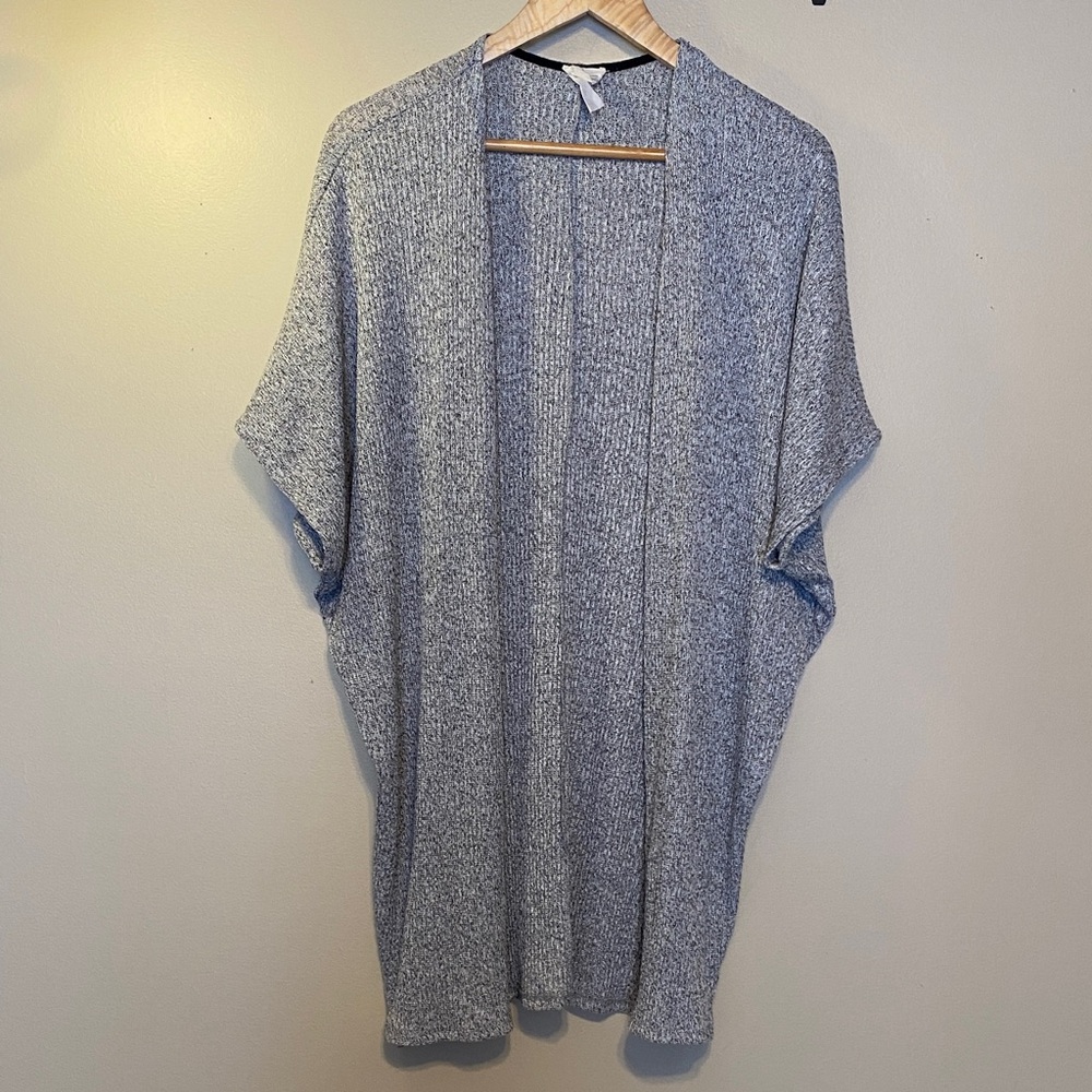 Caution To The Wind Light Gray Women's Cardigan